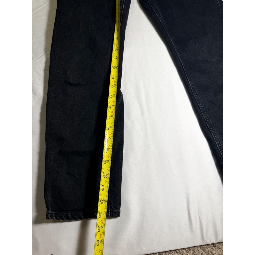 Zara Kids Jeans Charcoal Wash Straight Leg Youth Denim Preppy Y2K Style - Picture 2 of 5
